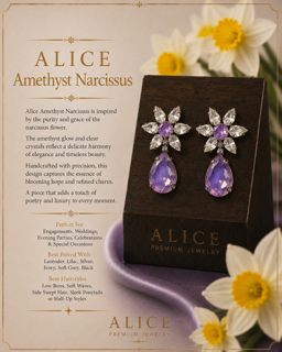 Model name: Alice Amethyst Narcissus