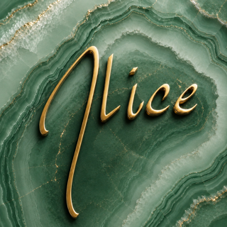 Alice signature